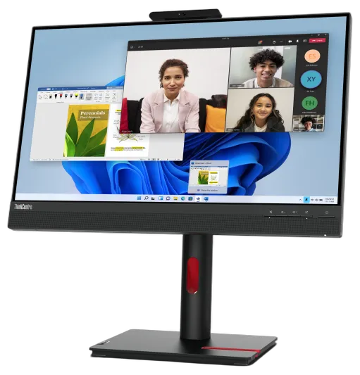 Lenovo ThinkCentre Tiny-In-One 24 Gen 5 LED display 60,5 cm (23.8") 1920 x 1080 Pixeles Full HD Negro