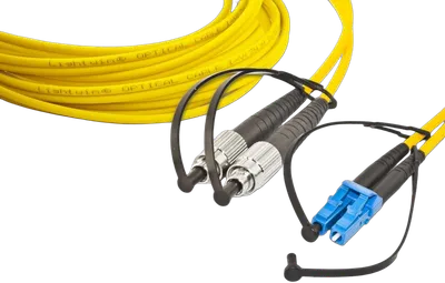 High Quality Duplex LWL Patchkabel, SM, FC - LC