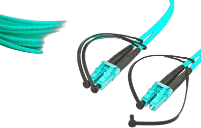 High Quality Duplex LWL Patchkabel, MM OM3, LC - LC