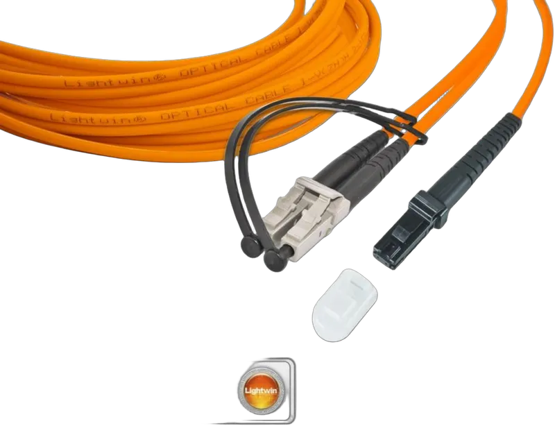 High Quality Duplex LWL Patchkabel, MM OM2, LC - MTRJ