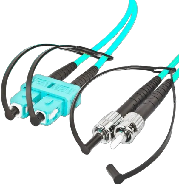High Quality Duplex LWL Patchkabel, MM OM3, SC - ST