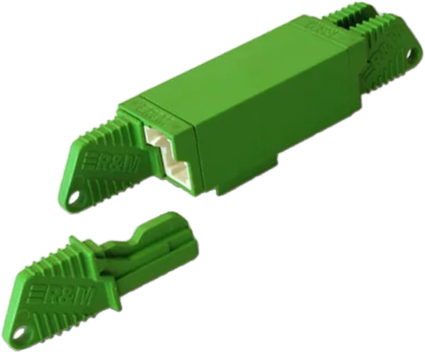 High Quality LWL Kupplung, E2000, duplex, Singlemode APC