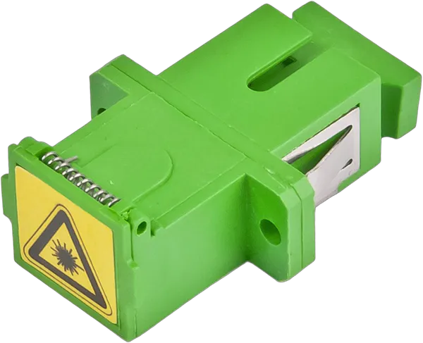 High Quality Fiber Adapter, SCS-SC, simplex, Singlemode APC