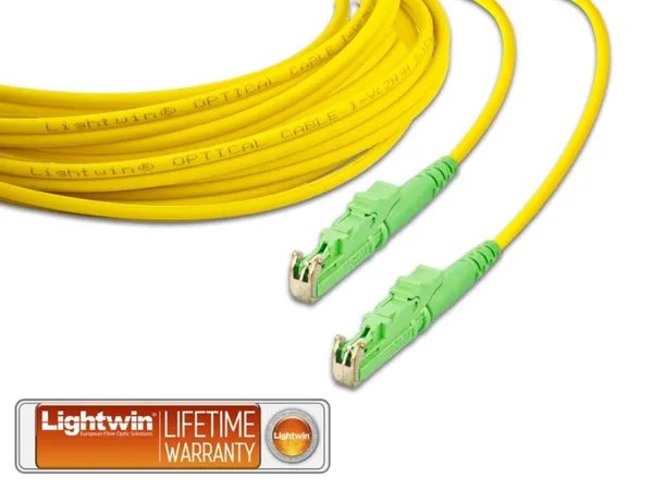 High Quality Simplex LWL Patchkabel, SM, 2x E2000/APC