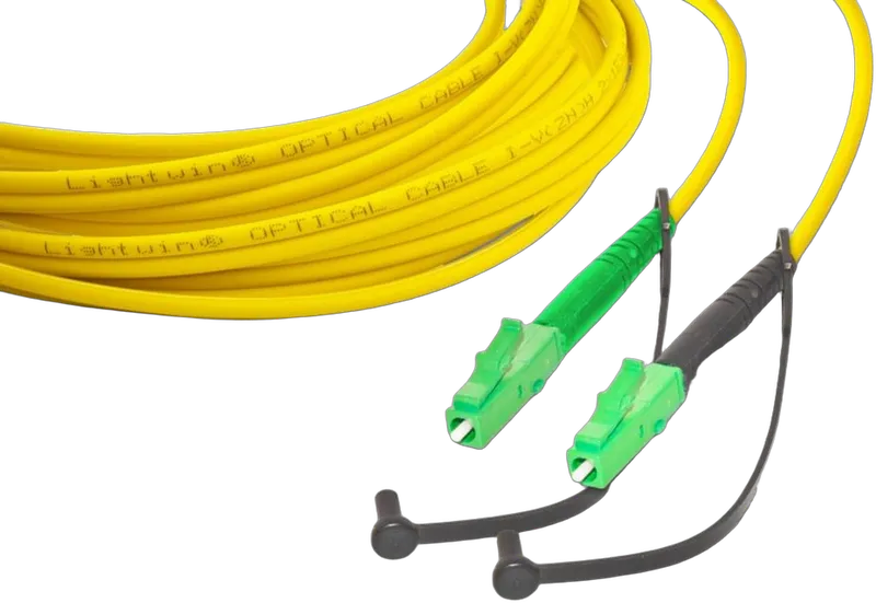 High Quality Simplex LWL Patchkabel, SM, LC/APC - LC/APC