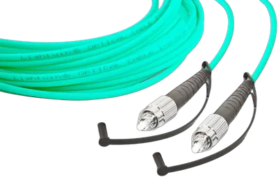 High Quality Simplex LWL Patchkabel, MM OM3, FC - FC