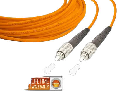 High Quality Simplex LWL Patchkabel, MM OM2, FC - FC