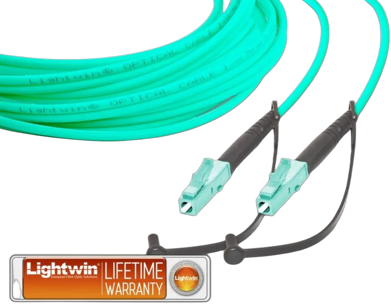 High Quality Simplex LWL Patchkabel, MM OM3, LC - LC