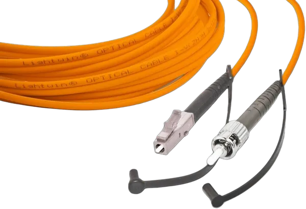 High Quality Simplex LWL Patchkabel, MM OM2, LC - ST