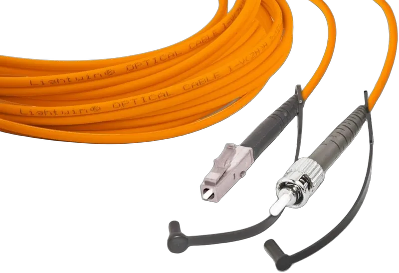 High Quality Simplex LWL Patchkabel, MM OM2, LC - ST