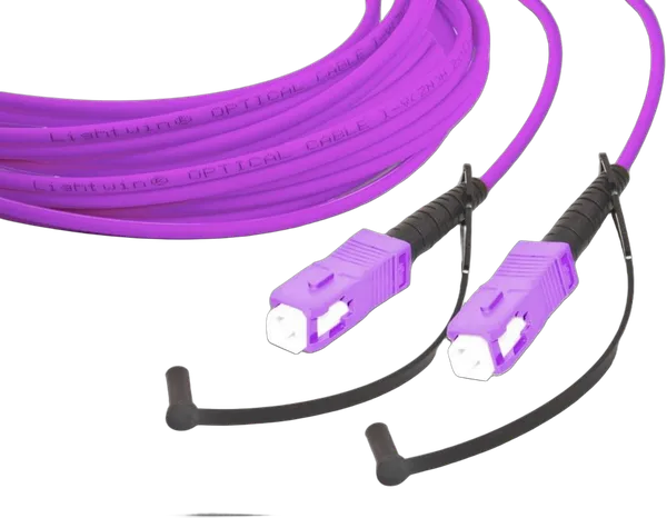 High Quality Simplex LWL Patchkabel, MM OM4, SC - SC