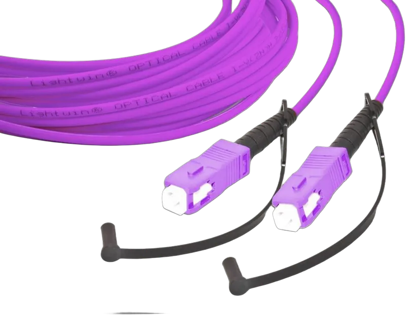 High Quality Simplex LWL Patchkabel, MM OM4, SC - SC