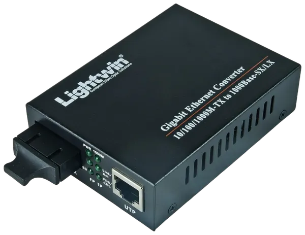 Gigabit Medienkonverter 1000Base-SX Multimode, SC, 2KM