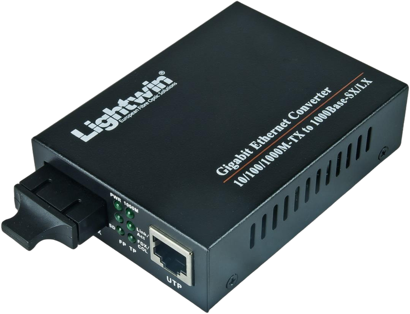 Gigabit Medienkonverter 1000Base-SX Singlemode, SC, 60KM