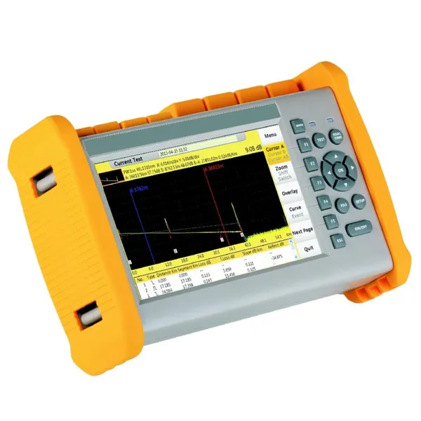 Singlemode Tripple OTDR Glasfaser-Messgerät, mit Touchscreen