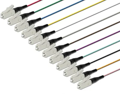 Faserpigtail, Multimode 50/125µm, OM2, LC, 12er Set