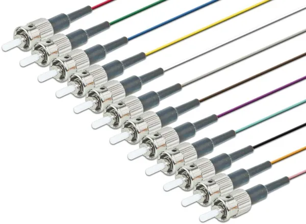 Faserpigtail, Multimode 50/125µm, OM, ST, 12er Set