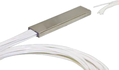 PLC Splitter 1xN mit 0,9mm Kabel, LC/APC, G657.A1, 900µm Faser, 1260-1650nm