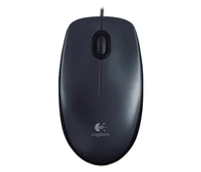 Logitech Maus M100 - kabelgebunden *schwarz*