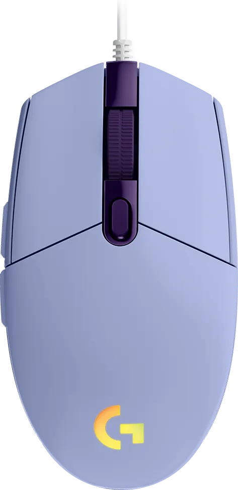 Logitech Maus G102 Lightsync - kabelgebunden *violett*