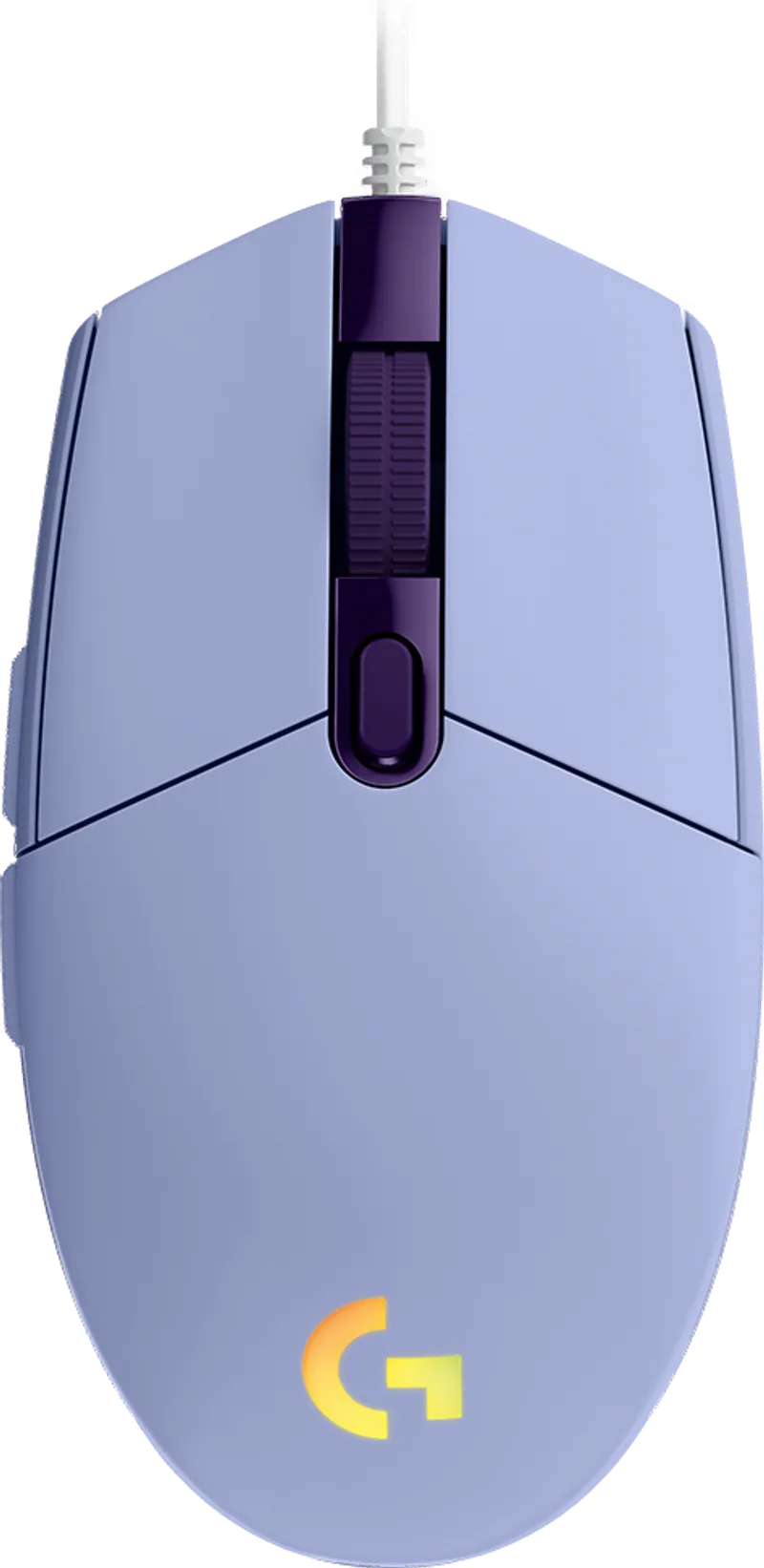 Logitech Maus G102 Lightsync - kabelgebunden *violett*