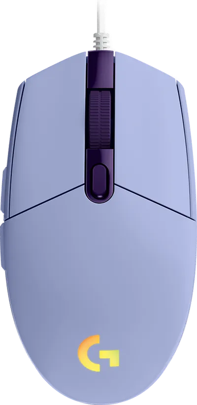 Logitech Maus G102 Lightsync - kabelgebunden *violett*