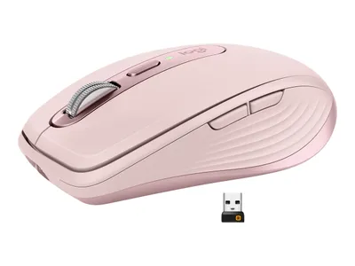 Logitech Maus MX Anywhere 3 - kabellos/Bluetooth *rosé*