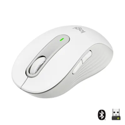 Logitech 910-006255 M650 Signature Wireless Mouse White