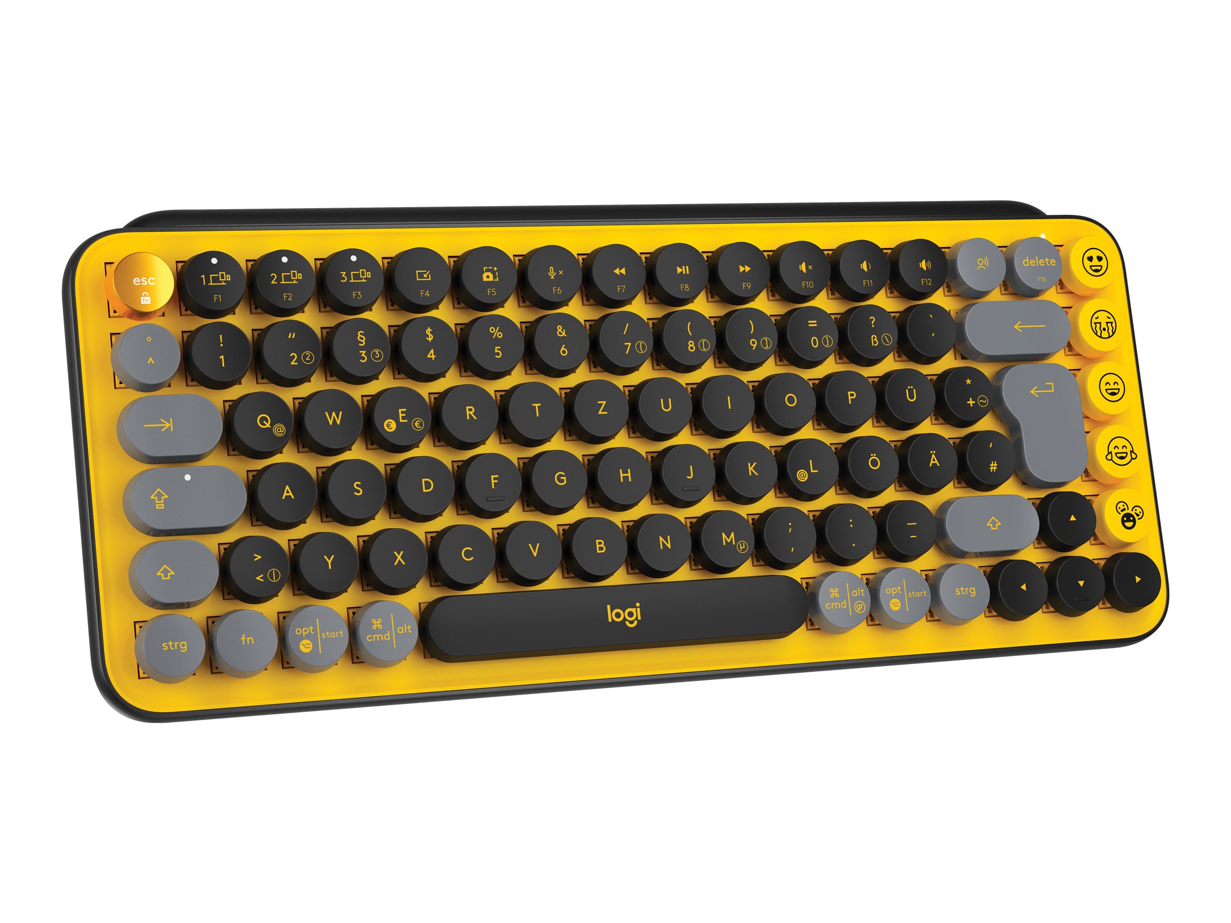 Logitech Tastatur POP Keys - Bluetooth LE, Bluetooth 5.1