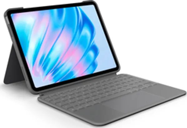 Logitech Combo Touch QWERTY UK English Smart Connector Gray