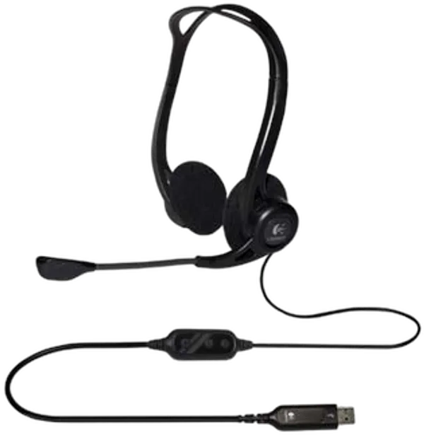 Logitech Headset PC960 USB black