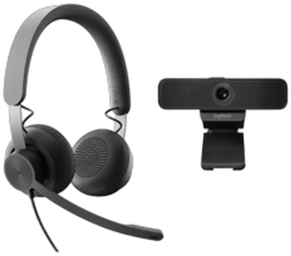 Logitech Wired Personal Video Collaboration UC Kit - GRAPHITE - USB - PLUGA - EMEA-914 - UC