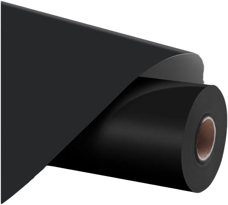 LOKLiK Matless Permanent Adhesive Vinyl - Mattschwarz - 33 x 305 cm