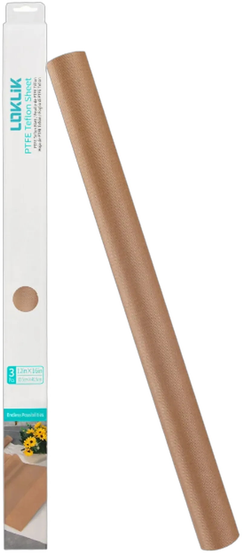 LOKLiK PTFE Teflonmatte - 3er-Pack - 40 x 50 cm