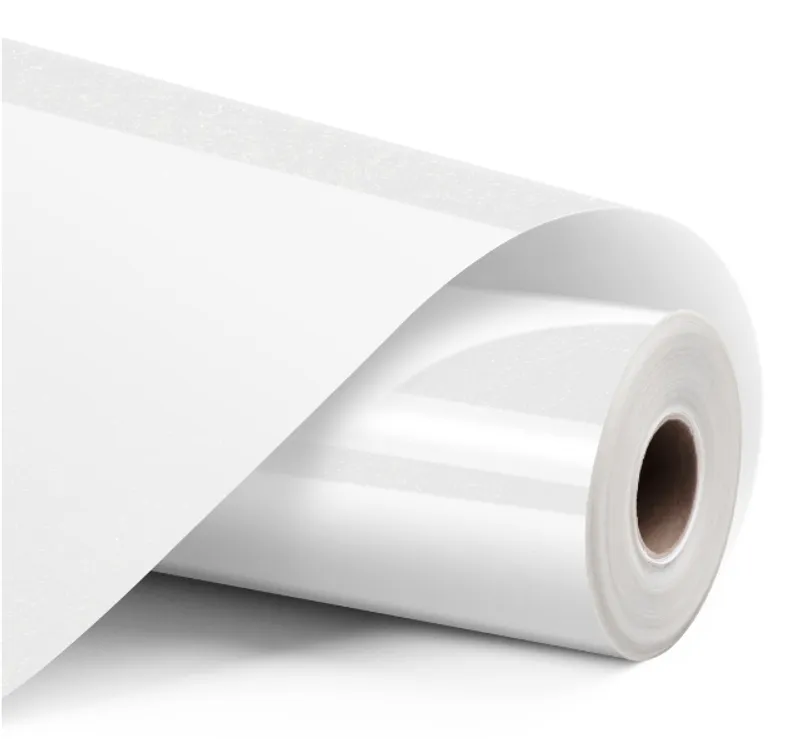 LOKLiK Heat Transfer Vinyl Glitter - White