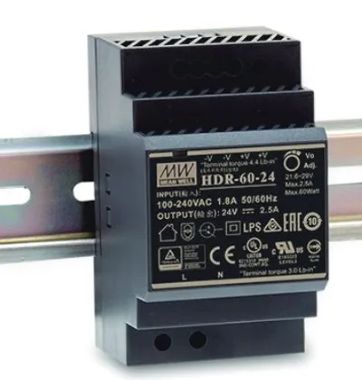 MEAN WELL Netzteil - 12V  60W  Hutschiene