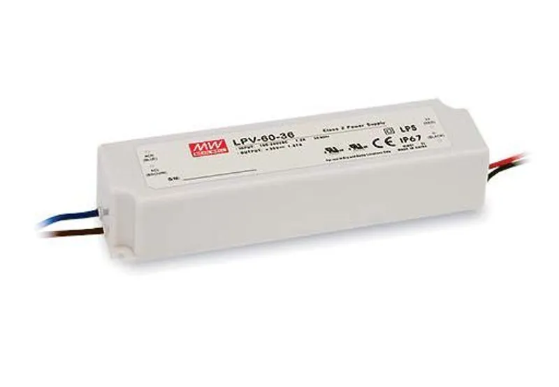 MEAN WELL Netzteil - 24V  60W  IP67