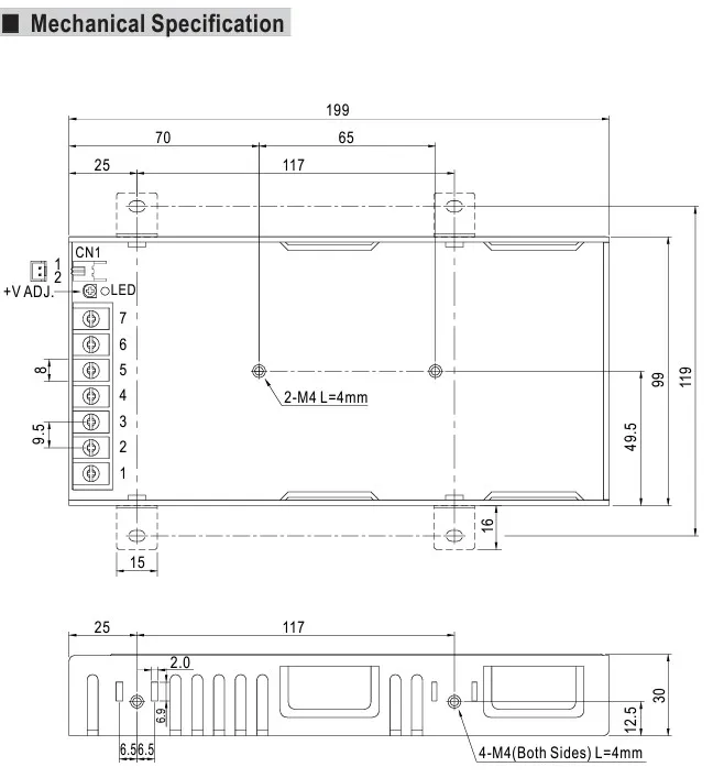 MEAN WELL Netzteil - 24V 150W MEAN WELL Netzteil - 24V 150W