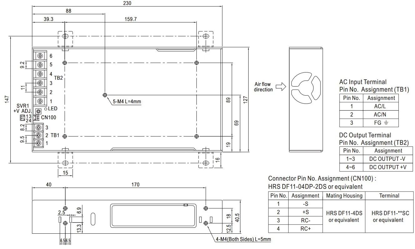 MEAN WELL Netzteil - 12V 500W RSP-500-12