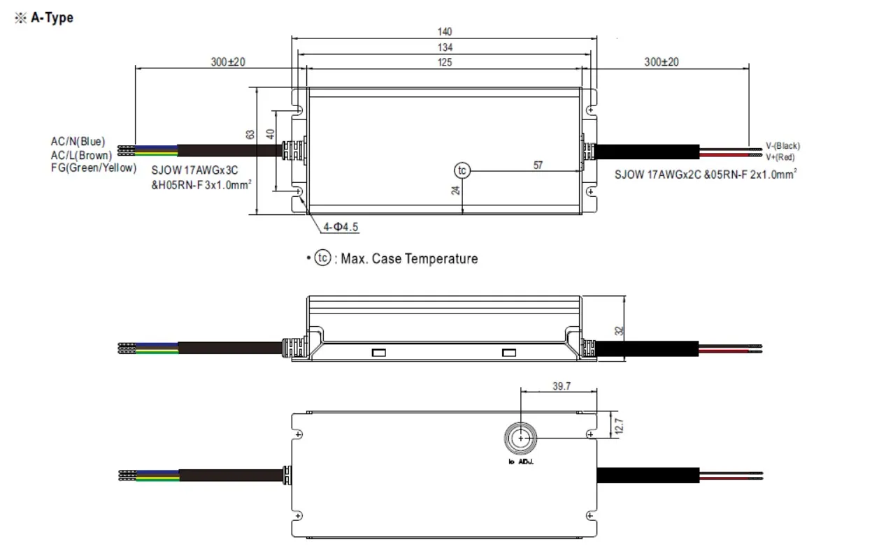 MEAN WELL Netzteil - 24V 75W IP67 MEAN WELL Netzteil - 24V 75W IP67