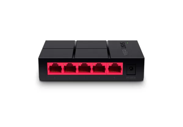 TP-LINK MS105 5-Port 10/100Mbps Desktop Switch SPEC: 5× 10/100 Mbps Ports
