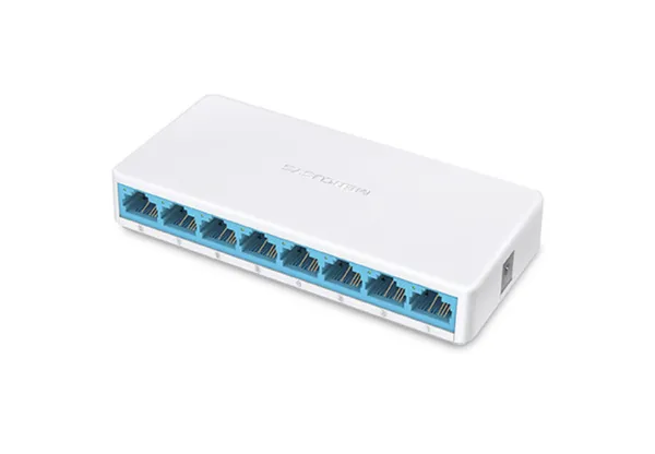 TP-LINK MS108 8-Port 10/100Mbps Desktop Switch SPEC: 8× 10/100 Mbps Ports