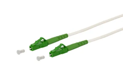 OpDAT Patchkabel OS2 LCSA/LCSA 5,0m Simpl. 2,8mm weiß