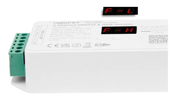 MiBoxer D5-CX LED DMX 5-Kanal LED Controller