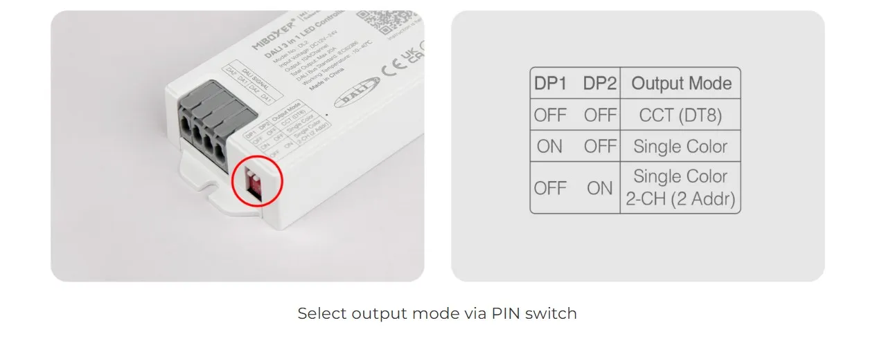 MiBoxer DL2 DALI 3in1 LED Controller (DT8)
