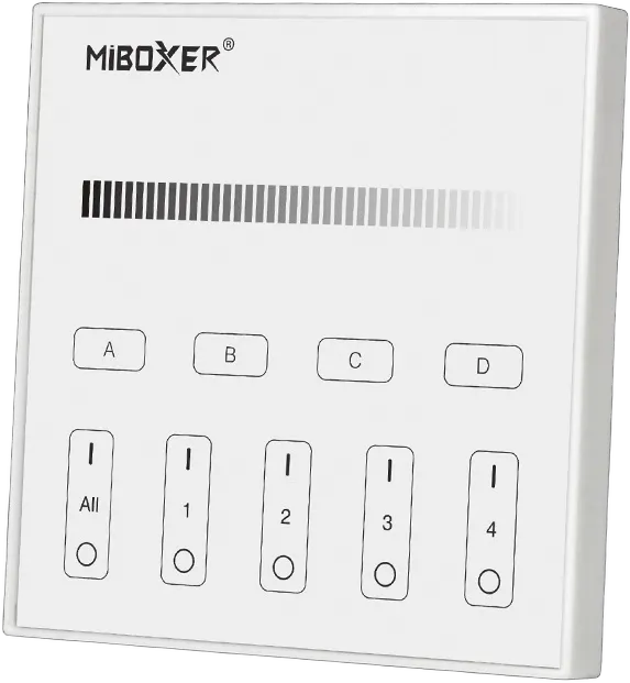 MiBoxer DP1S LED DALI Dimming Smart Panel Fernbedienung (DT6) MiBoxer DP1S LED DALI Dimming Smart Panel Fernbedienung (DT6)