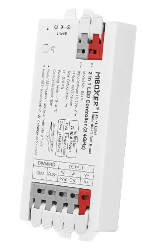 MiBoxer E2-RF LED Controller 2in1 Single colour/CCT(dual white) 2,4GHz MiBoxer E2-RF LED Controller 2in1 Single colour/CCT(dual white) 2,4GHz