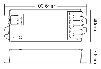 MiBoxer E3-WR LED Controller 3in1 (RGB/RGB-W/RGB+CCT) WLAN + 2,4G