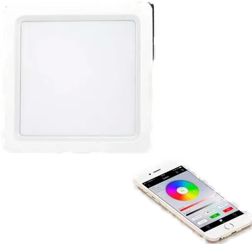 MiBoxer FUT064 LED Panel square 9W RGB-WW (RGB-CCT) mit Funk und WLAN MiBoxer FUT064 LED Panel square 9W RGB-WW (RGB-CCT) mit Funk und WLAN