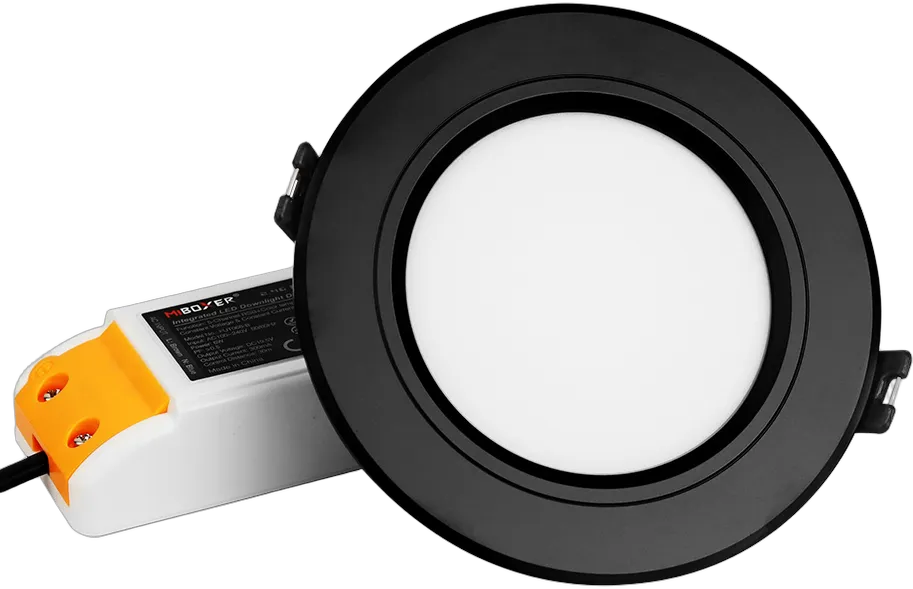 MiBoxer FUT068B LED Panel Rund 6W RGB-WW (RGB-CCT) mit Funk und WLAN schwarz MiBoxer FUT068B LED Panel Rund 6W RGB-WW (RGB-CCT) mit Funk und WLAN schwarz